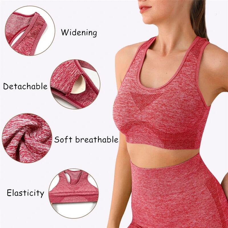 Conjunto Deportivo Mujer 2 Piezas Rojo – Talla Única