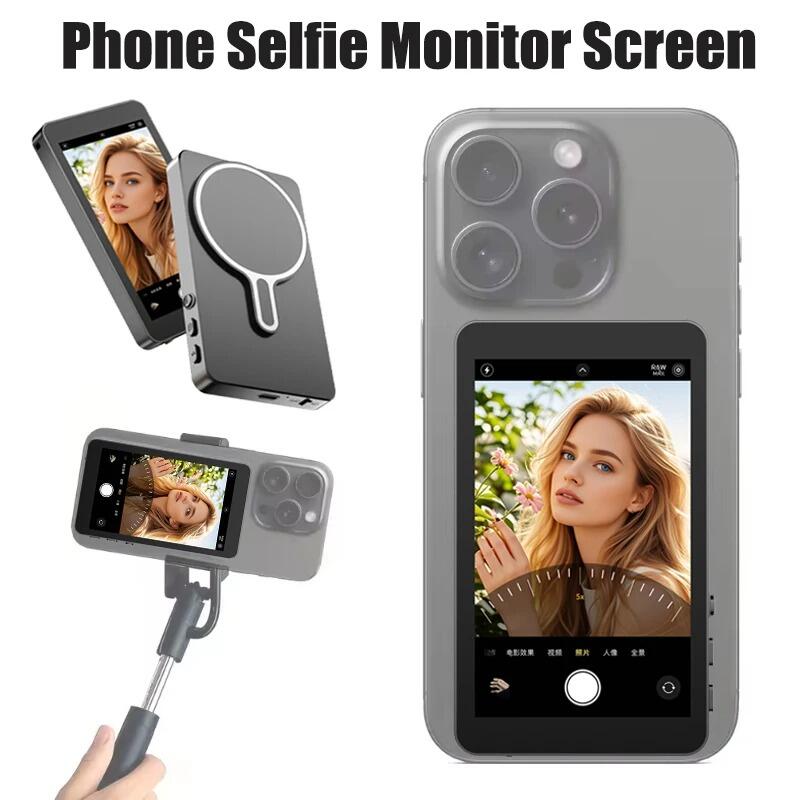 Pantalla de Selfie Magnética Inalámbrica para Smartphone